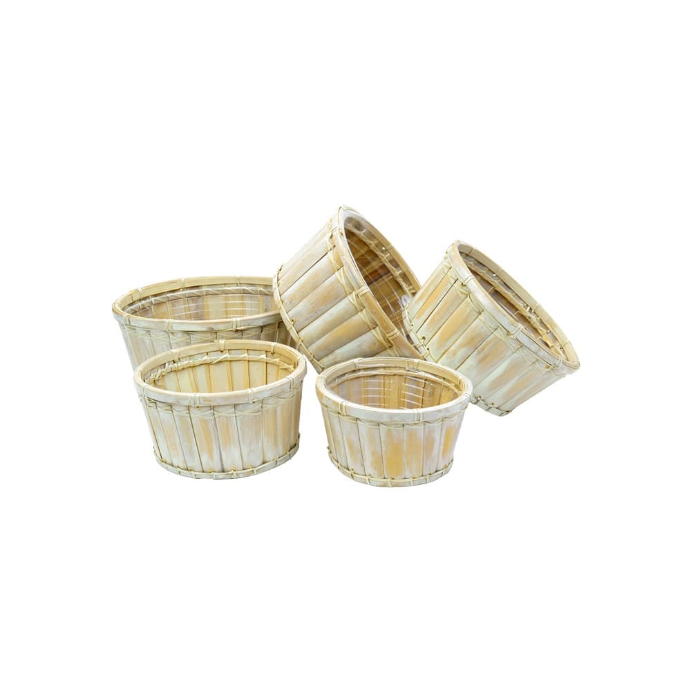 Bamboo Basket Set of 5
