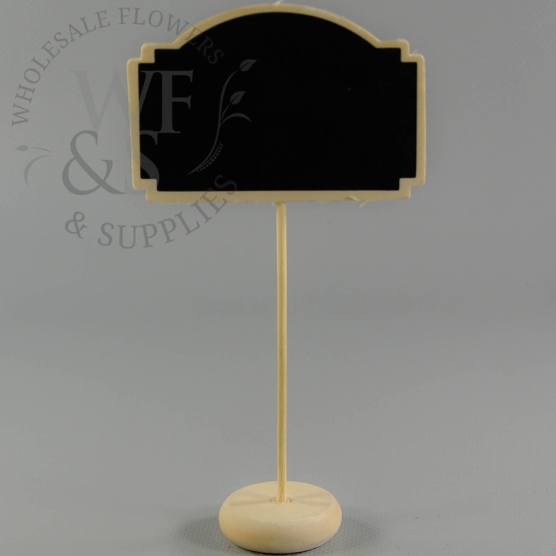 Chalkboard table stand-set of 3