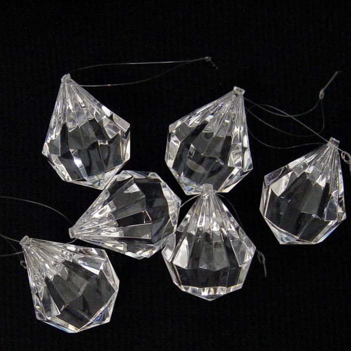 Crystal 6 PC. Round Prism