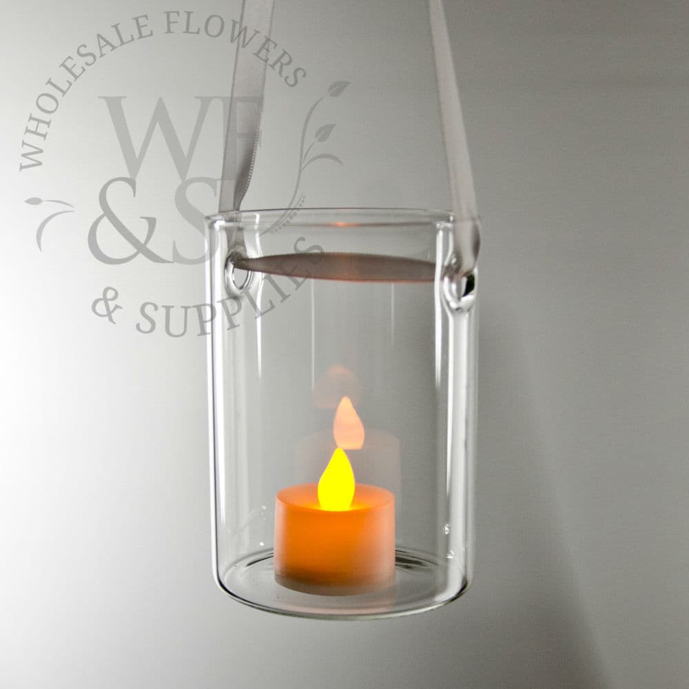Cylinder Hanging Votive Holder