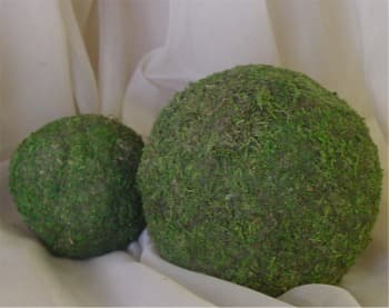 Decorative Moss Balls 6"