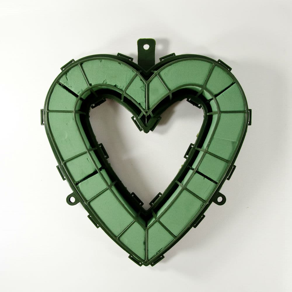 Deluxe Snap Fit Aquafoam Open Heart 12"