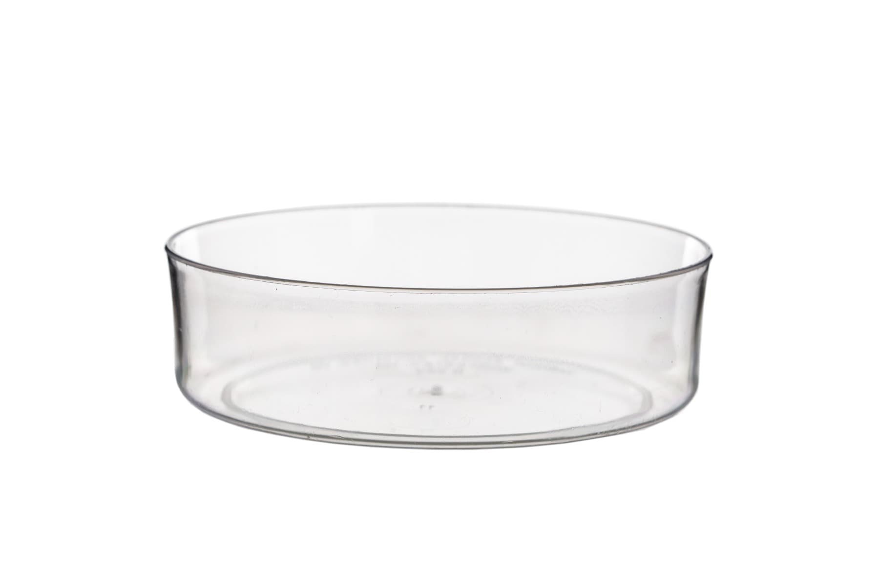 6" Clear Plastic Design Tray