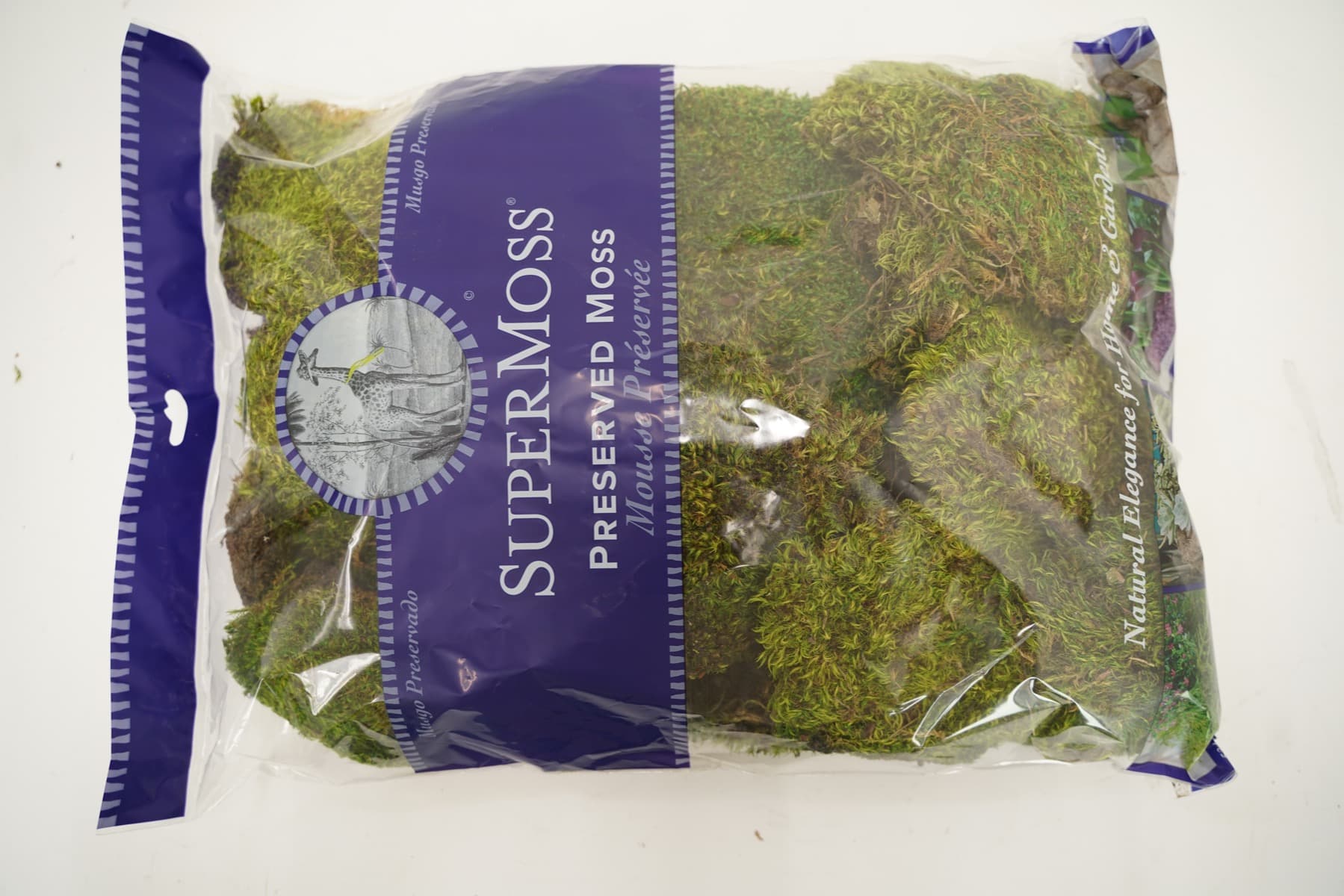 Mood Moss Preserved Natural Green - Large bag