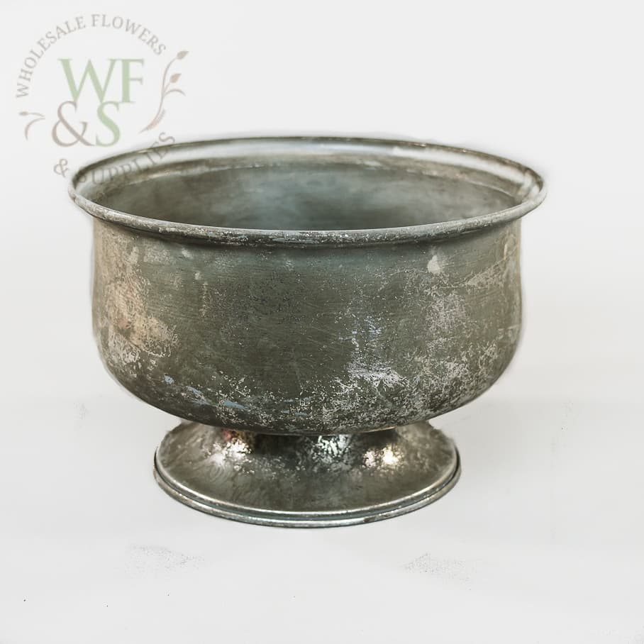 Silver Antique Metal Urn