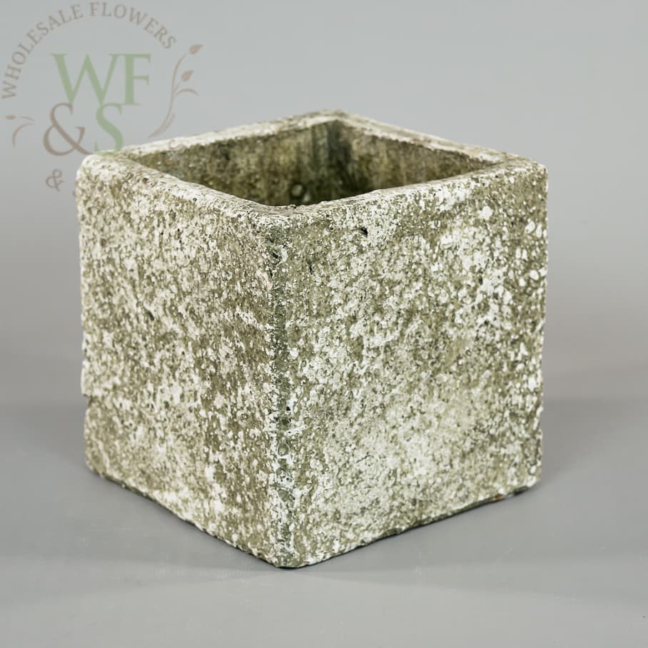 5.5" Weathered Clay Cube