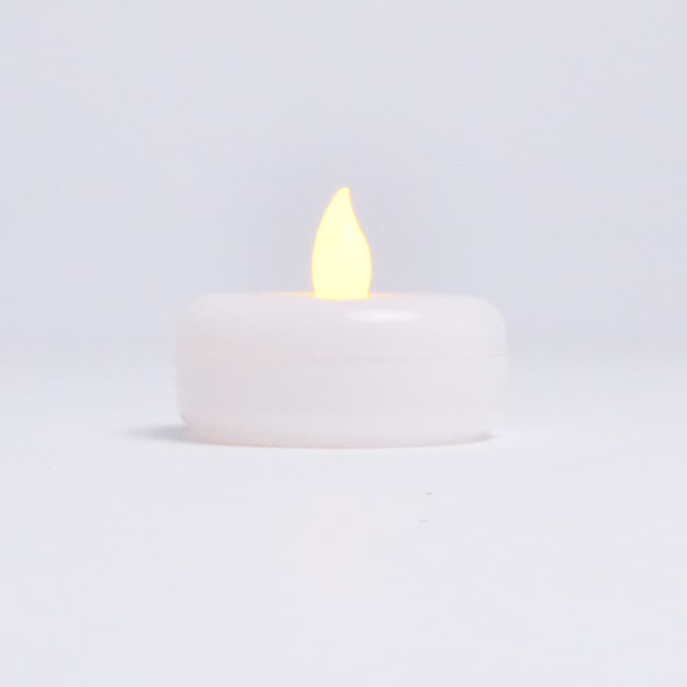 Floating LED Candles  Amber 6 Pack