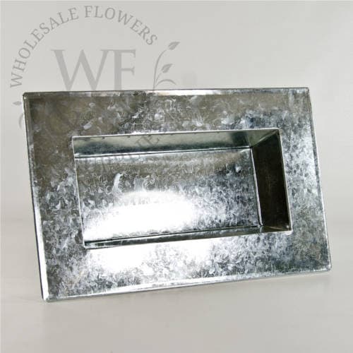 Galvanized Metal Silver Mesa