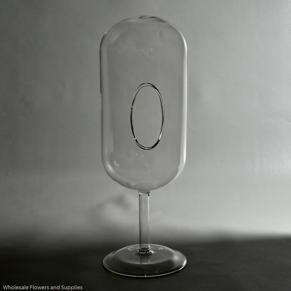 Hand blown terrarium