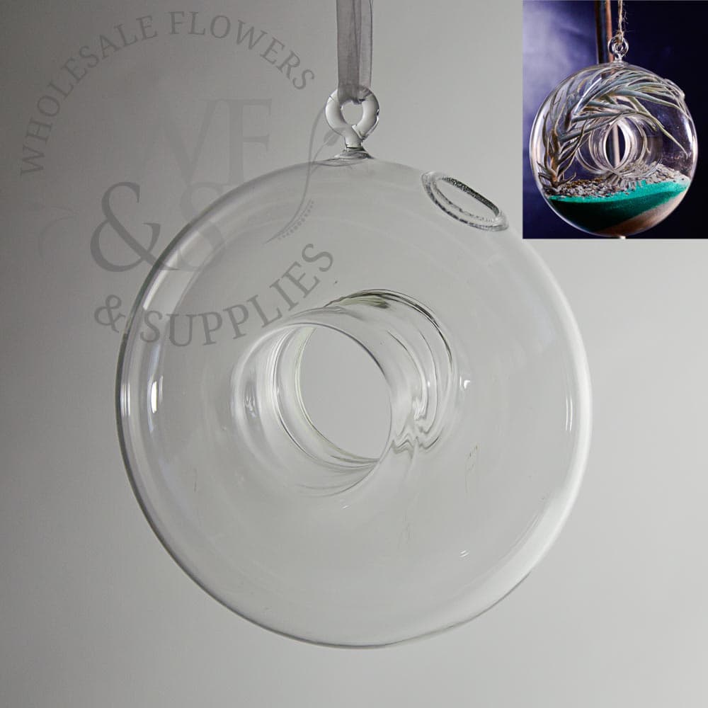 Hanging Glass Donut Large
