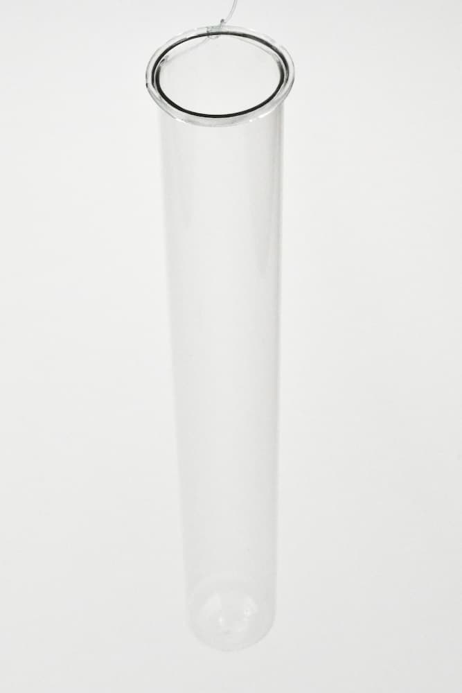 8" x 1.25" Glass Tube