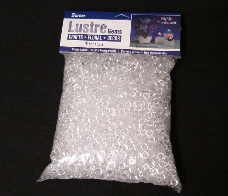 Lustre Clear Decorative Filler Gems