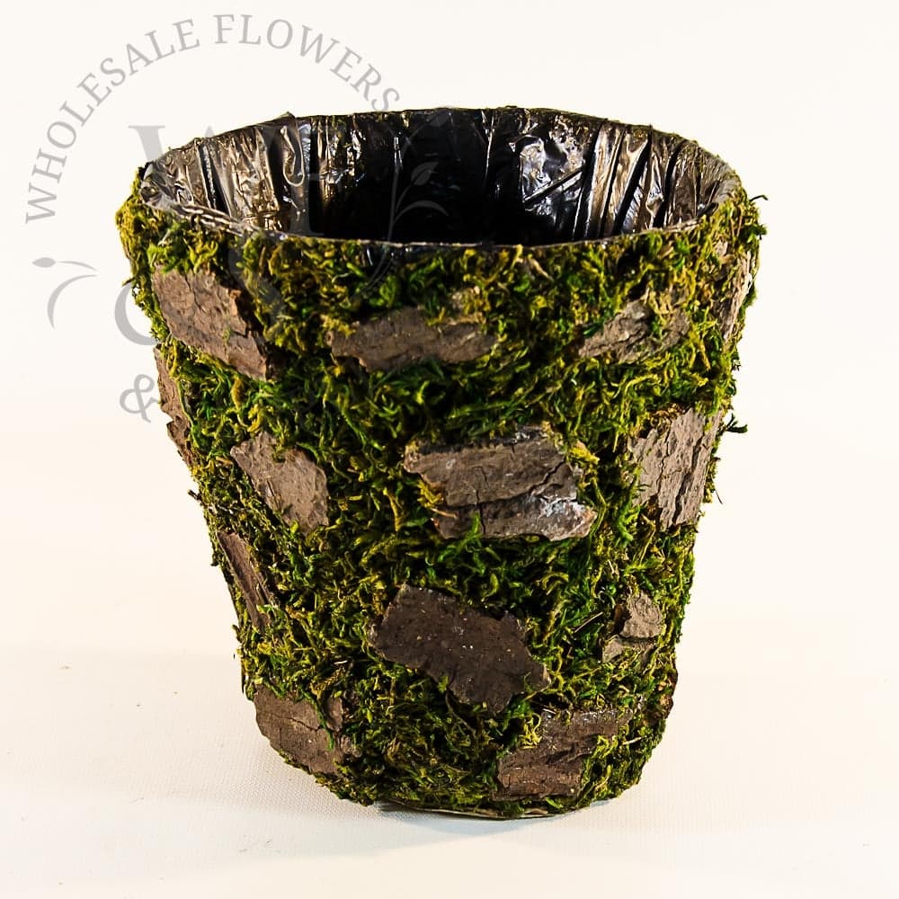Moss /  Bark Bowl small 5 1/2"