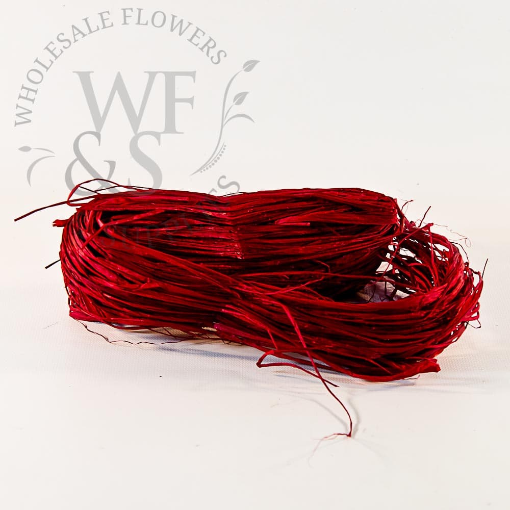 Red Paper Raffia