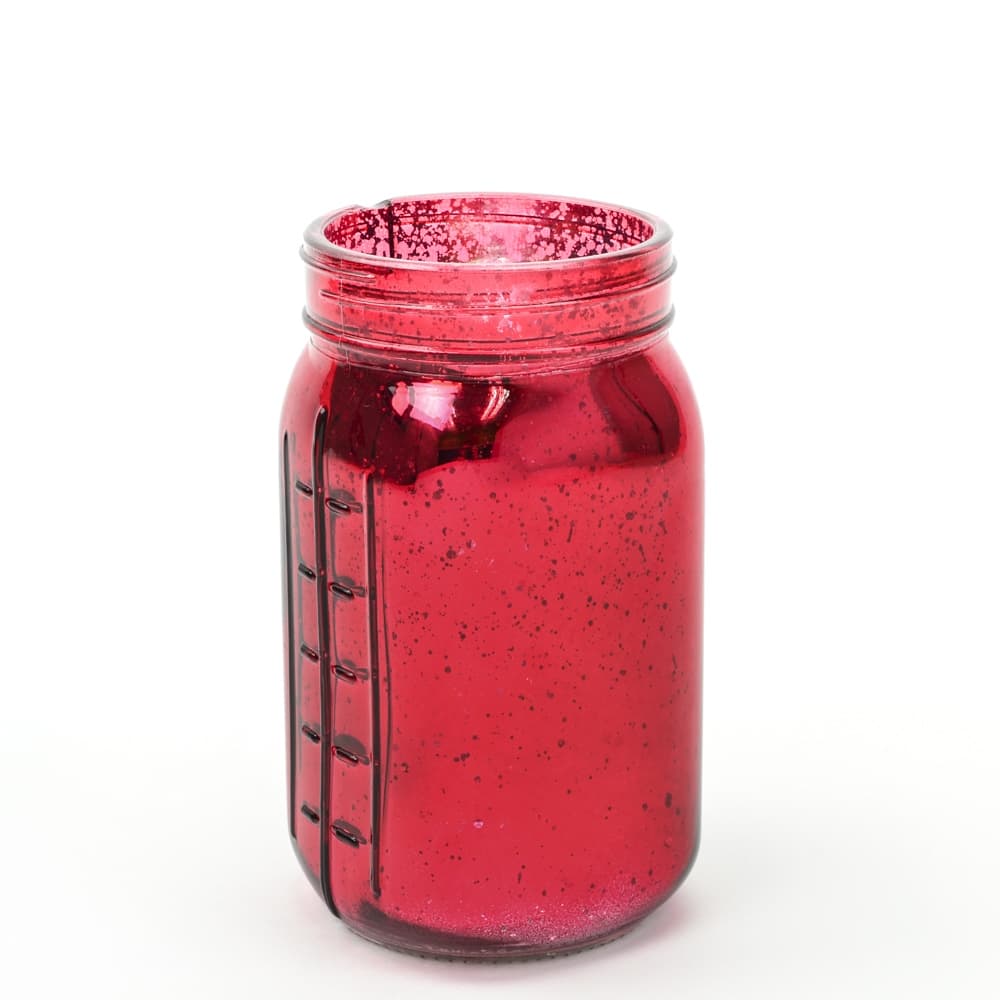Mercury Mason Jar - Ruby Red