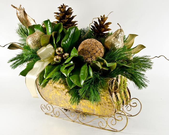 Santas Golden Sleigh