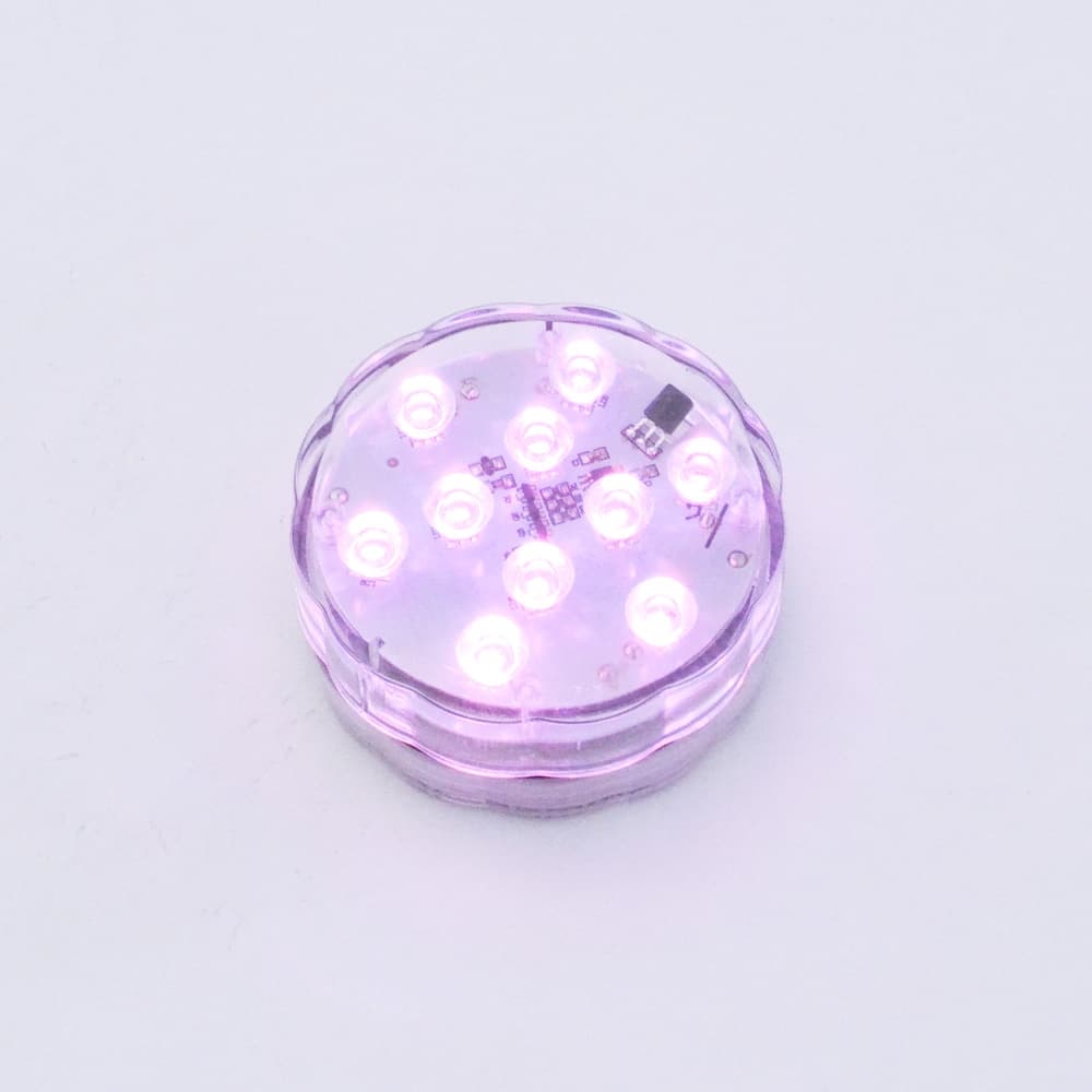 10 LED submersible Lights w/ remote  RGB, 2 pack 