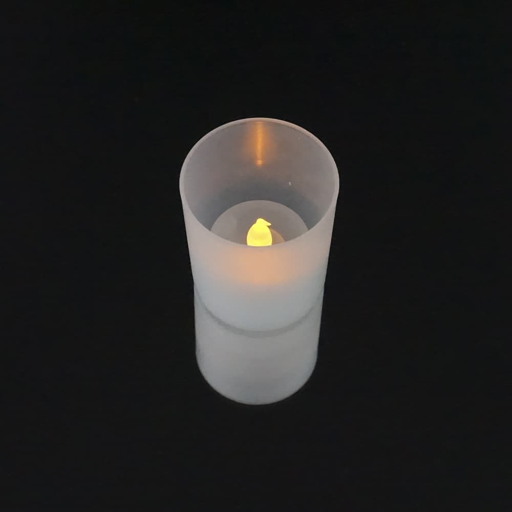 6 Pack Flickering Flameless LED Candle Amber flame