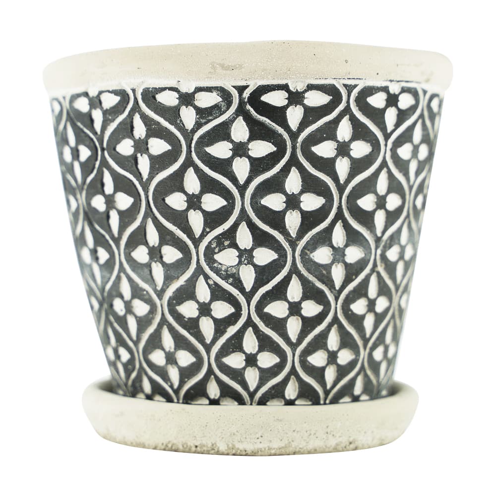 Cloverleaf Cement Planter