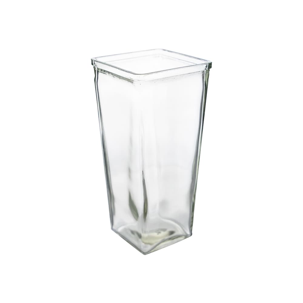 9" Tapered Square Vase