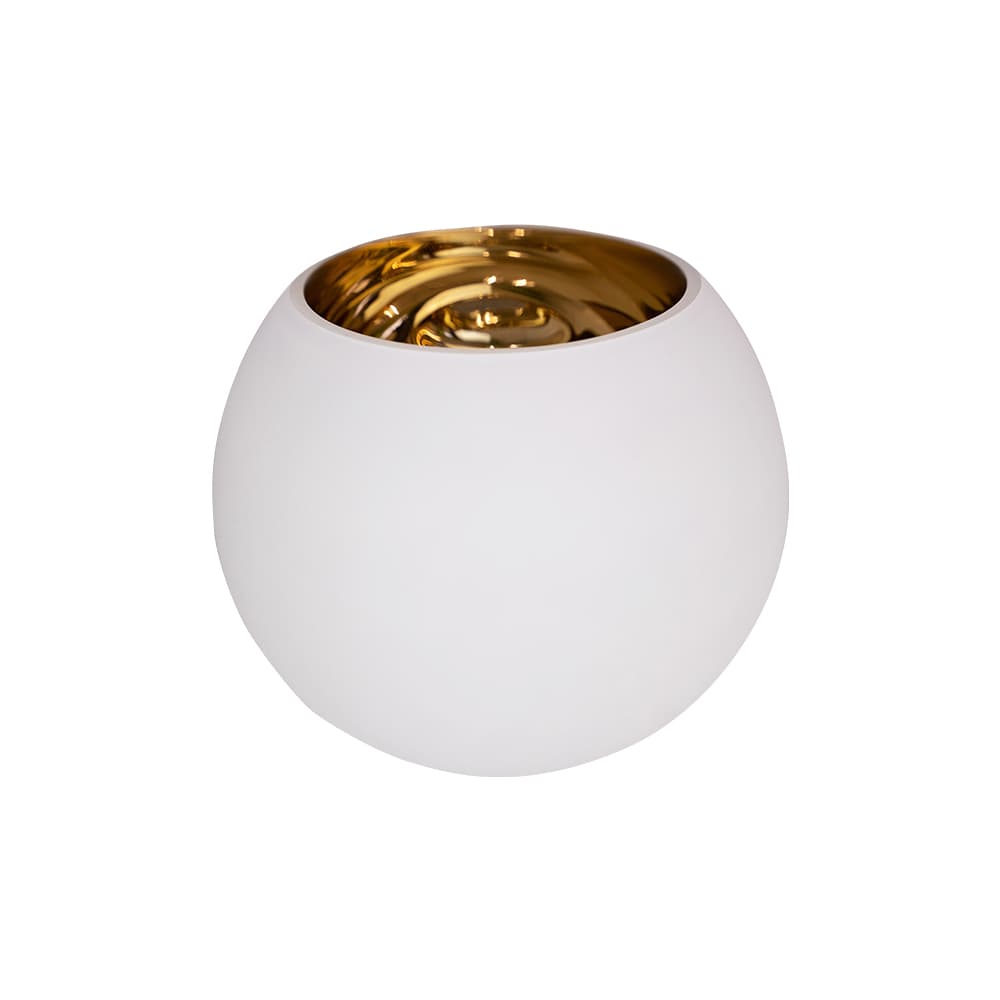 Matte White Bubble Bowl