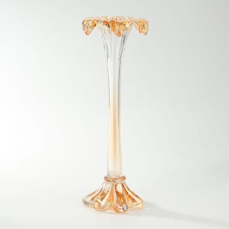 Peach Flowers Shaped Vase 14" 