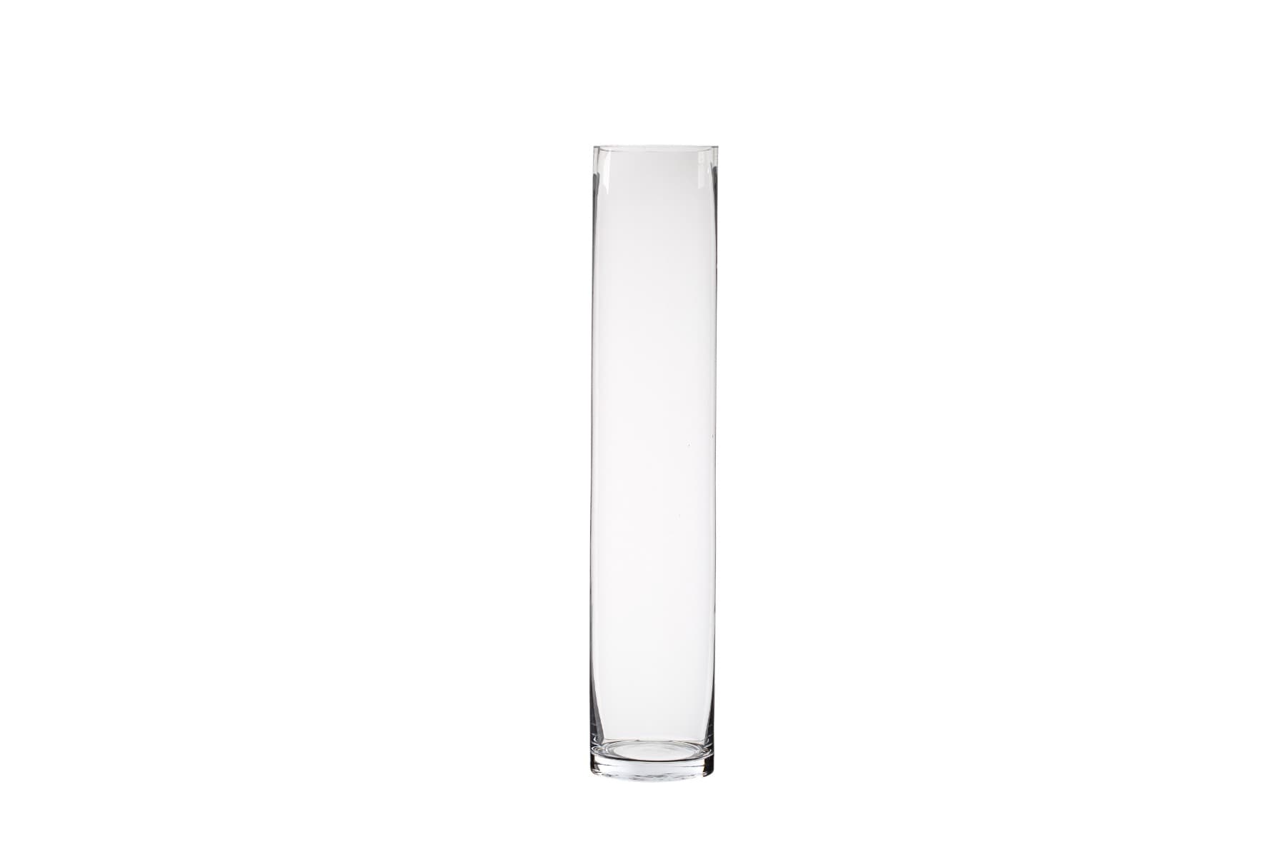 24x4 Glass Cylinder Vase