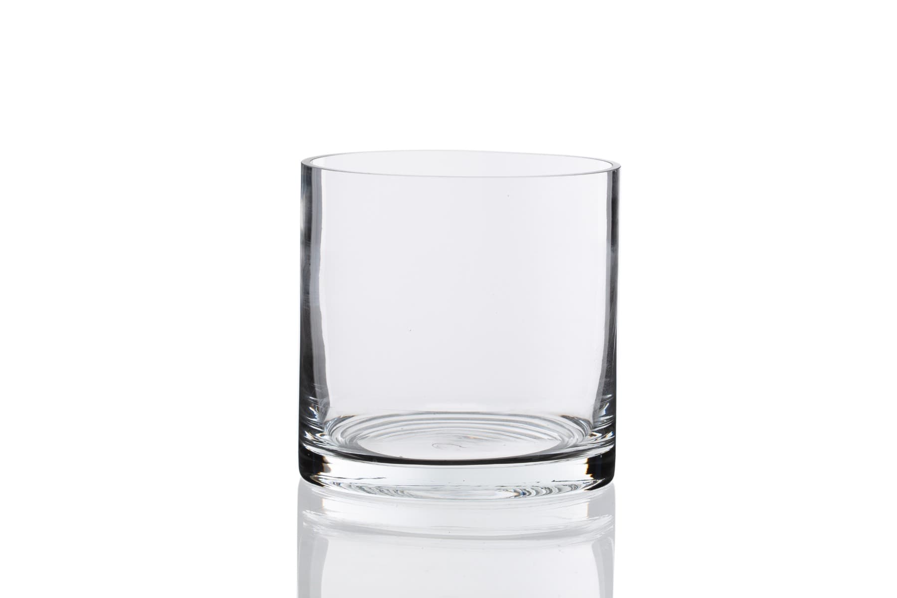 4" x  4" Glass Cylinder Vase