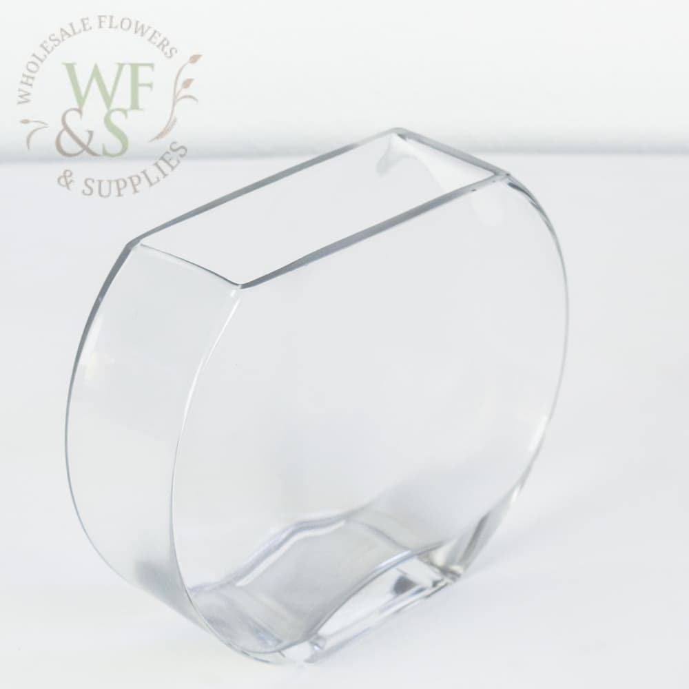  Flat Sided Fish Bowl 6.8"  Tall