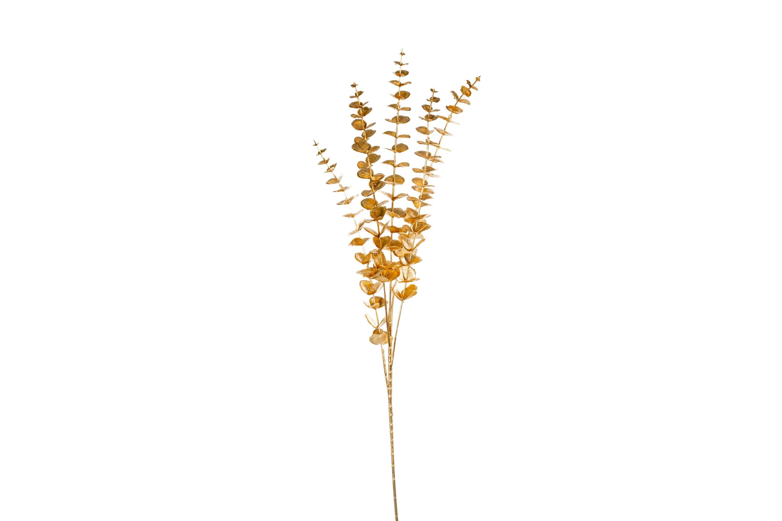 33" Metallic Gold Baby Eucalyptus Spray