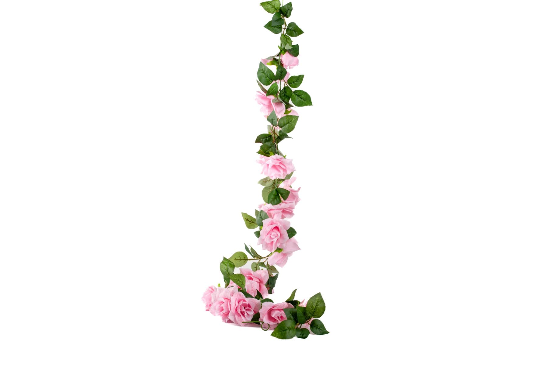 65"' Pink Rose Garland