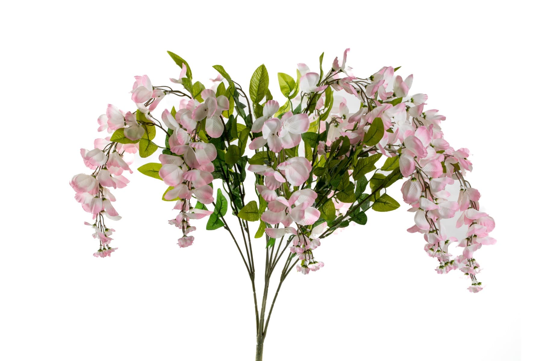 33" Pink Hanging Wisteria