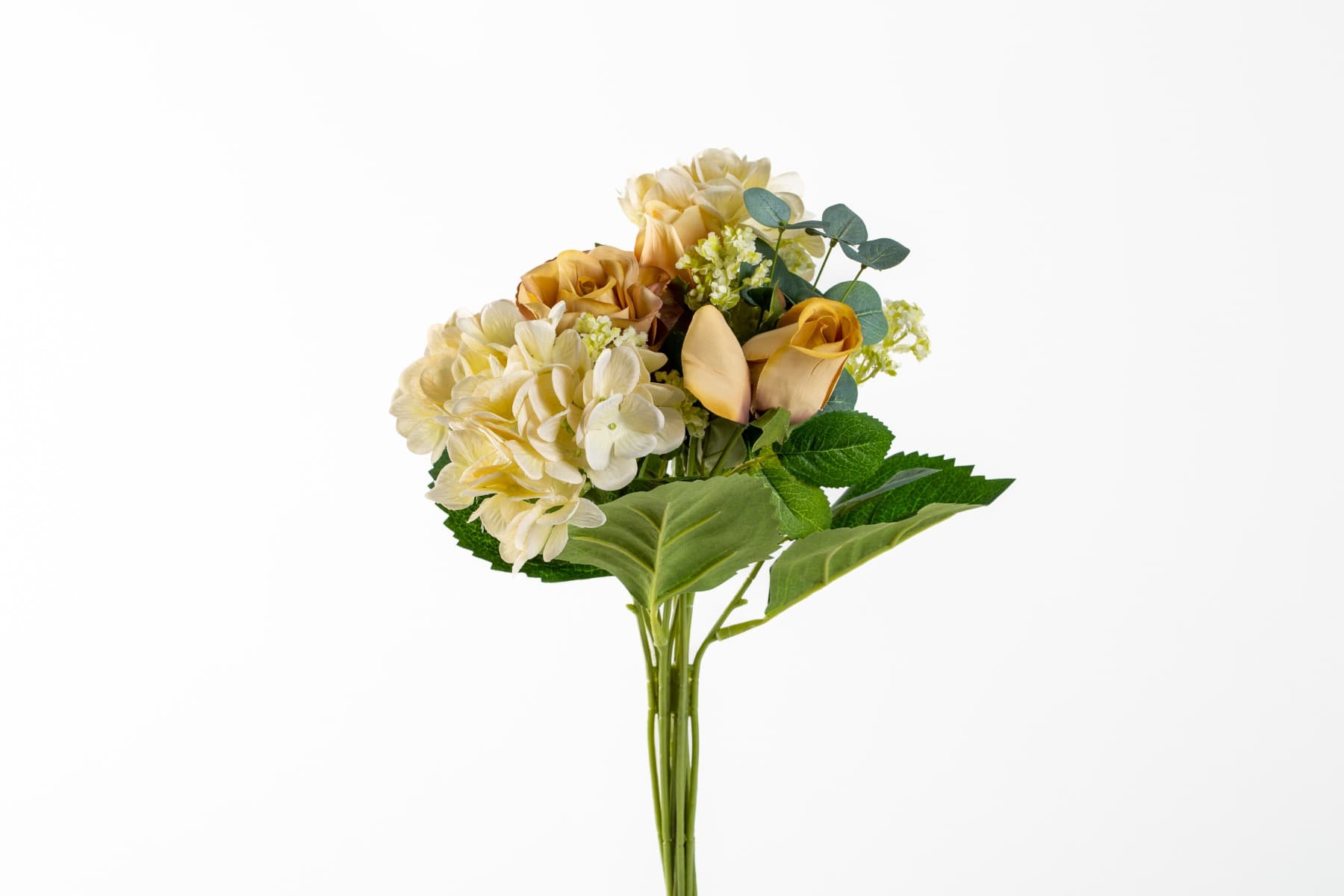 17" Hydrangea rose bundle