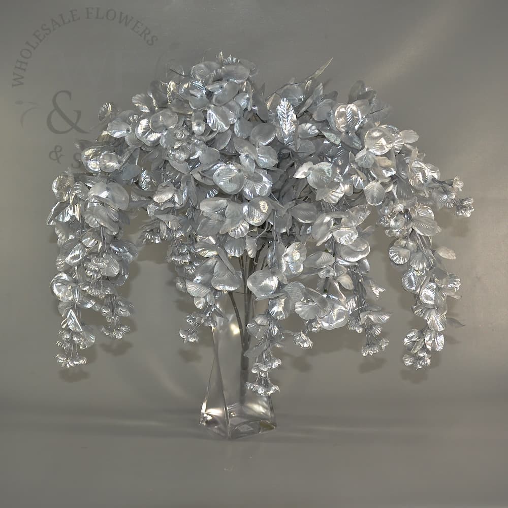 36" Wisteria (Metallic Silver)
