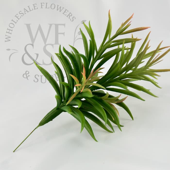 Sedum Succulent Pick Green 10"