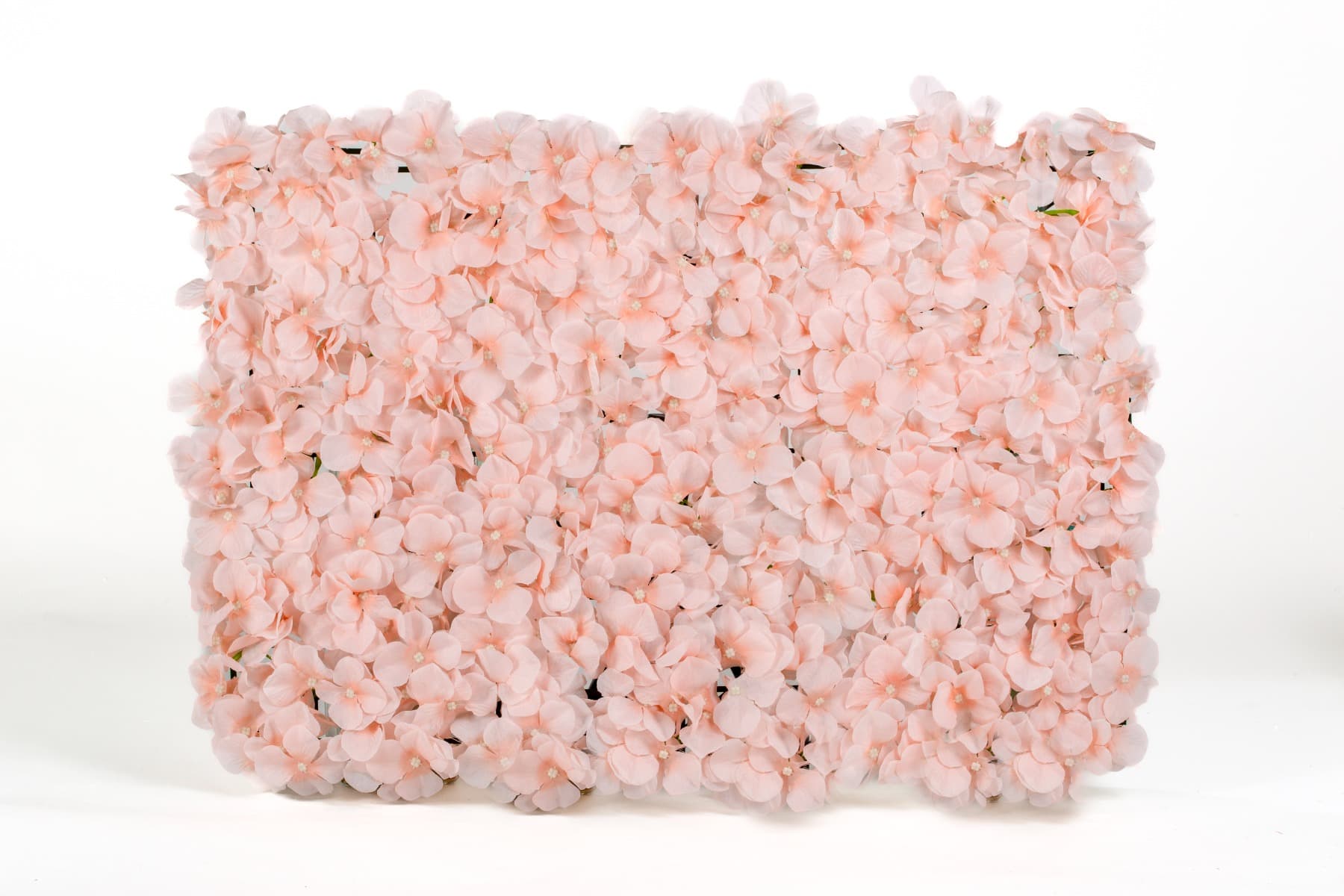 24" x 16" Blush Pink Hydrangea Wall Panel Backdrop