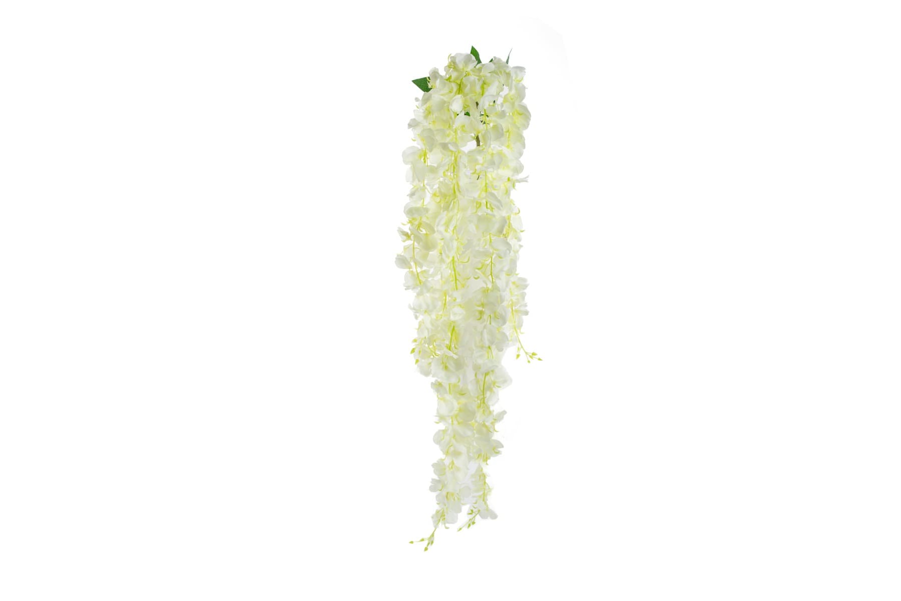 44" Cream Hanging Wisteria Bush