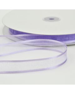 5/8in Nylon Sheer Ribbon Lavender, 100 yards