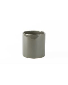 4.5" Glossy Gray Cylinder