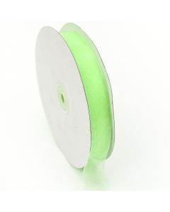 7/8in Nylon Sheer Ribbon Mint Green 100Y
