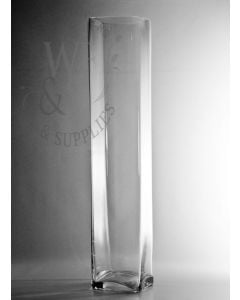 Square Glass Vase 24x 5