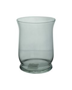 6" Crystal Hurricane  Glass Vase