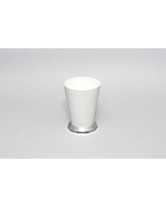 Mint Julep Cup Vase Small, One Case of 36 - White