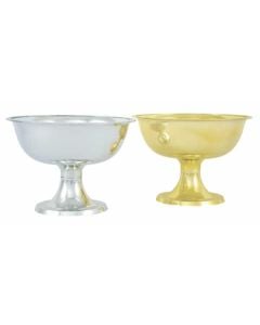 Compote Pedestal Bowl Gold and Silver