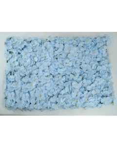 24” x 17” Baby Blue Hydrangea Wall Panel Backdrop