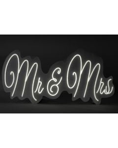 "Mr & Mrs" Neon Light LED Sign