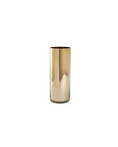 Gold Cylinder Vases 15.7" tall