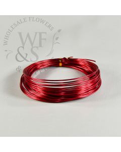 Aluminum Deco Wire red