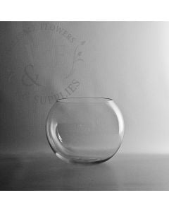 Glass Bowl Vase empty