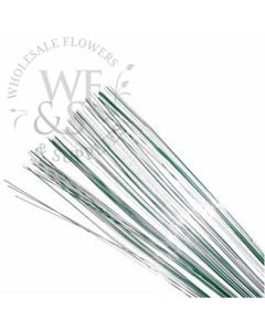 Floral Stem Wire Green Cloth Wrapped (240 Pieces) 24 Gauge